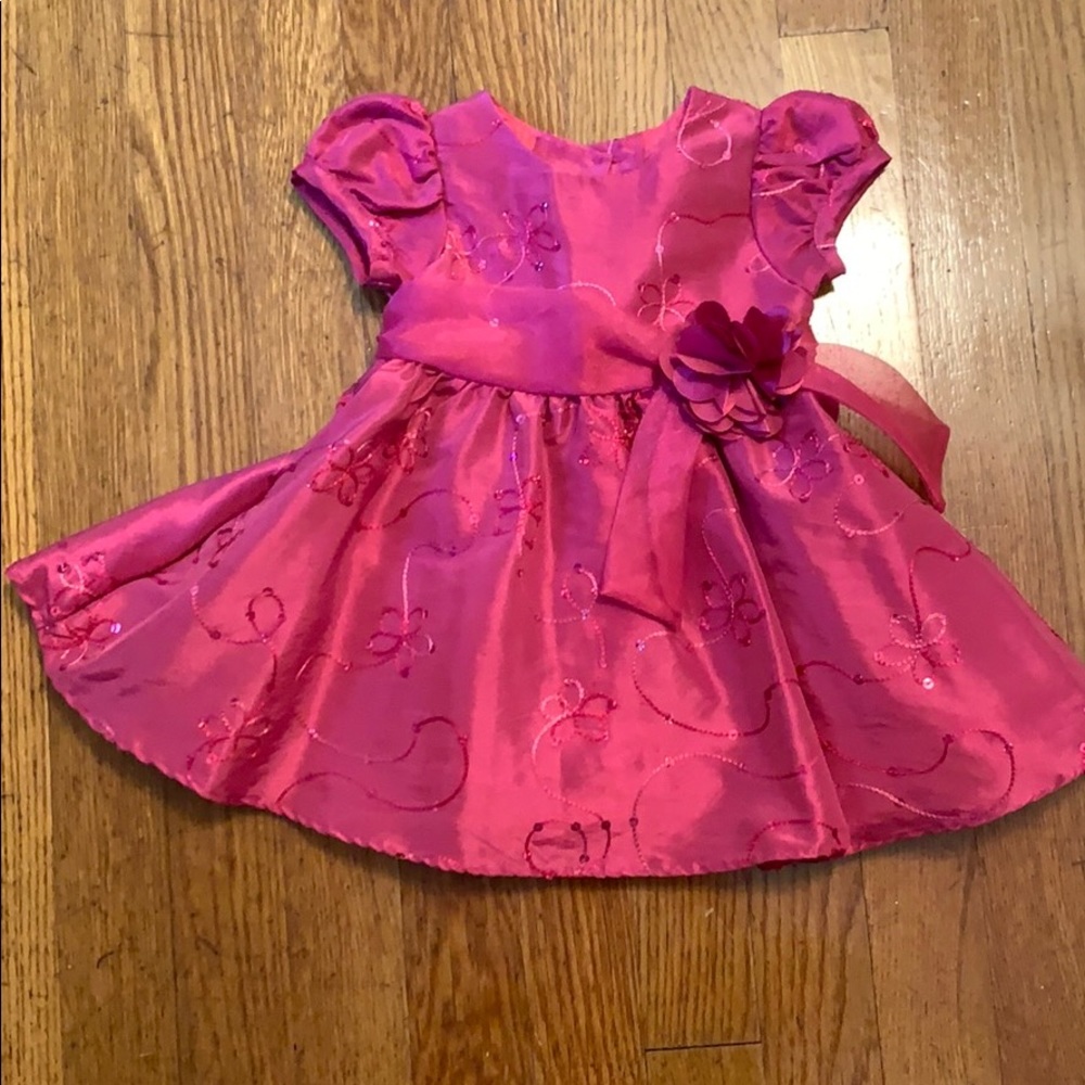 Pink toddler dress.